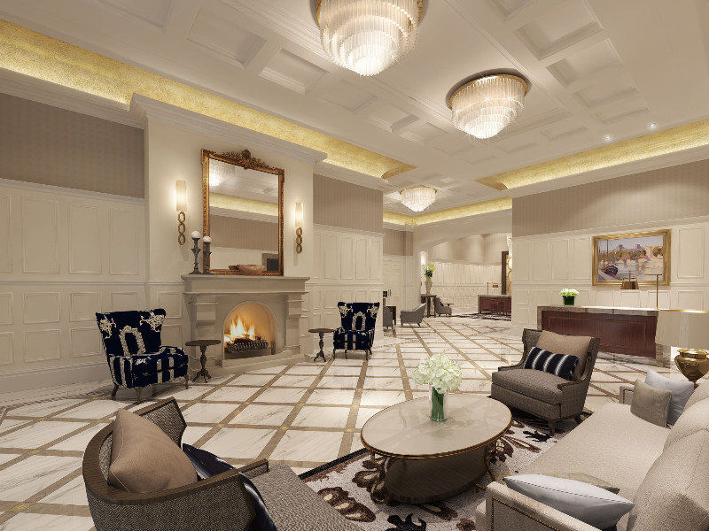 The Tokyo Station Hotel Dış mekan fotoğraf The lobby of the hotel